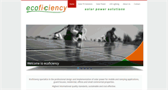 Desktop Screenshot of ecoficiency.co.za
